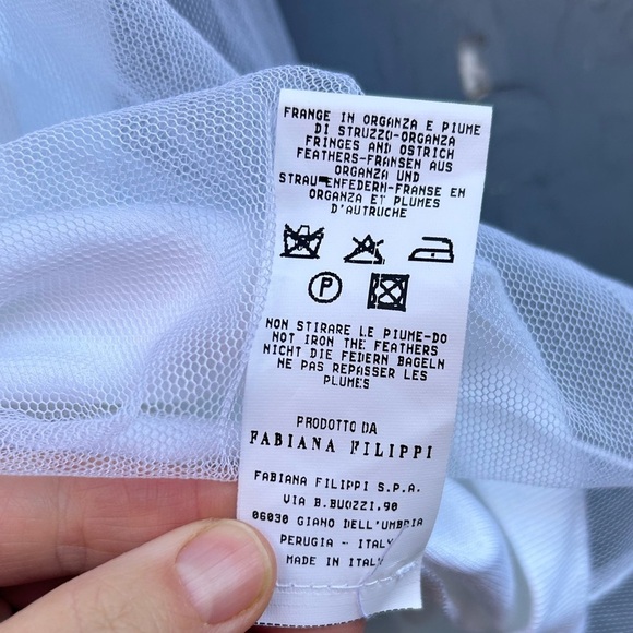 Fabiana Filippi Knit T Shirt Blouse, size 10 (fits small) - Picture 9 of 14